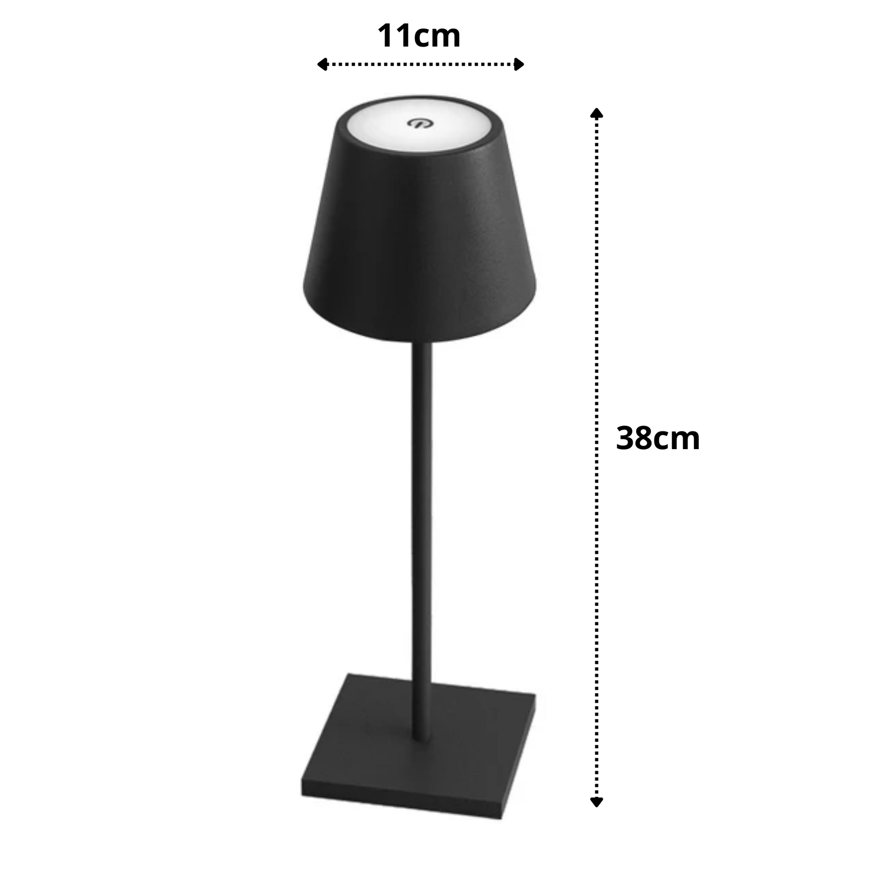 Luminária de Mesa Recarregável