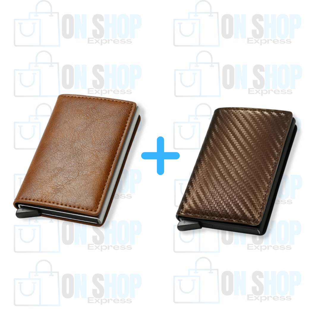 Carteira Masculina Slim Carbon