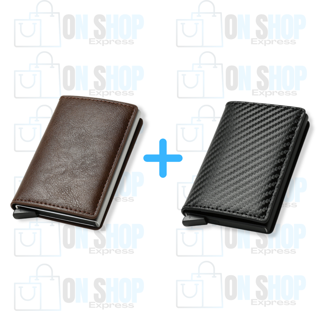 Carteira Masculina Slim Carbon