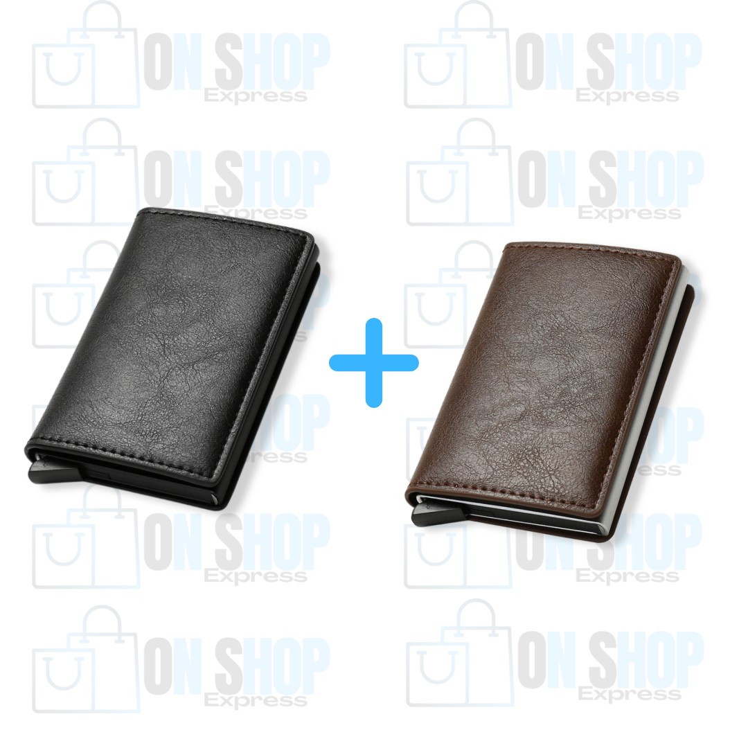 Carteira Masculina Slim Carbon