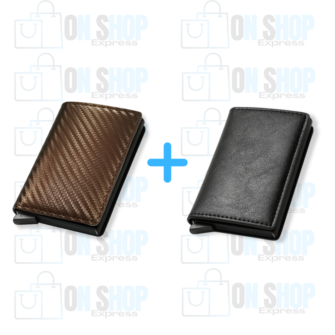 Carteira Masculina Slim Carbon