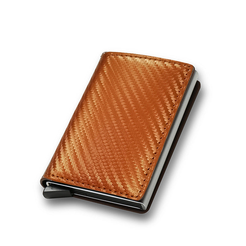 Carteira Masculina Slim Carbon
