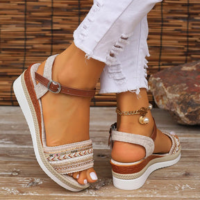 Sandália Feminina Isadora - Elegante e Super Confortável
