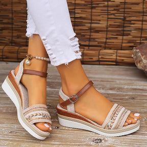 Sandália Feminina Isadora - Elegante e Super Confortável