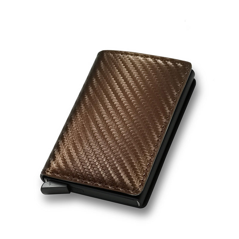 Carteira Masculina Slim Carbon